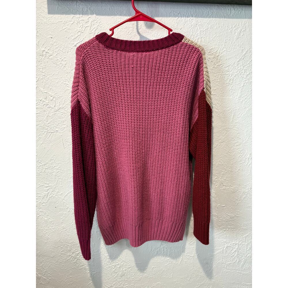 Colorblock Knit Sweater XL - Picture 4 of 4